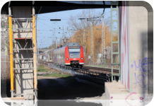 28.03.2021, Karlsdorf Brücke A5, S33