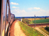 Mit einer V100 (212) über die Rheinbahn Richtung Neudorf (um 1987)